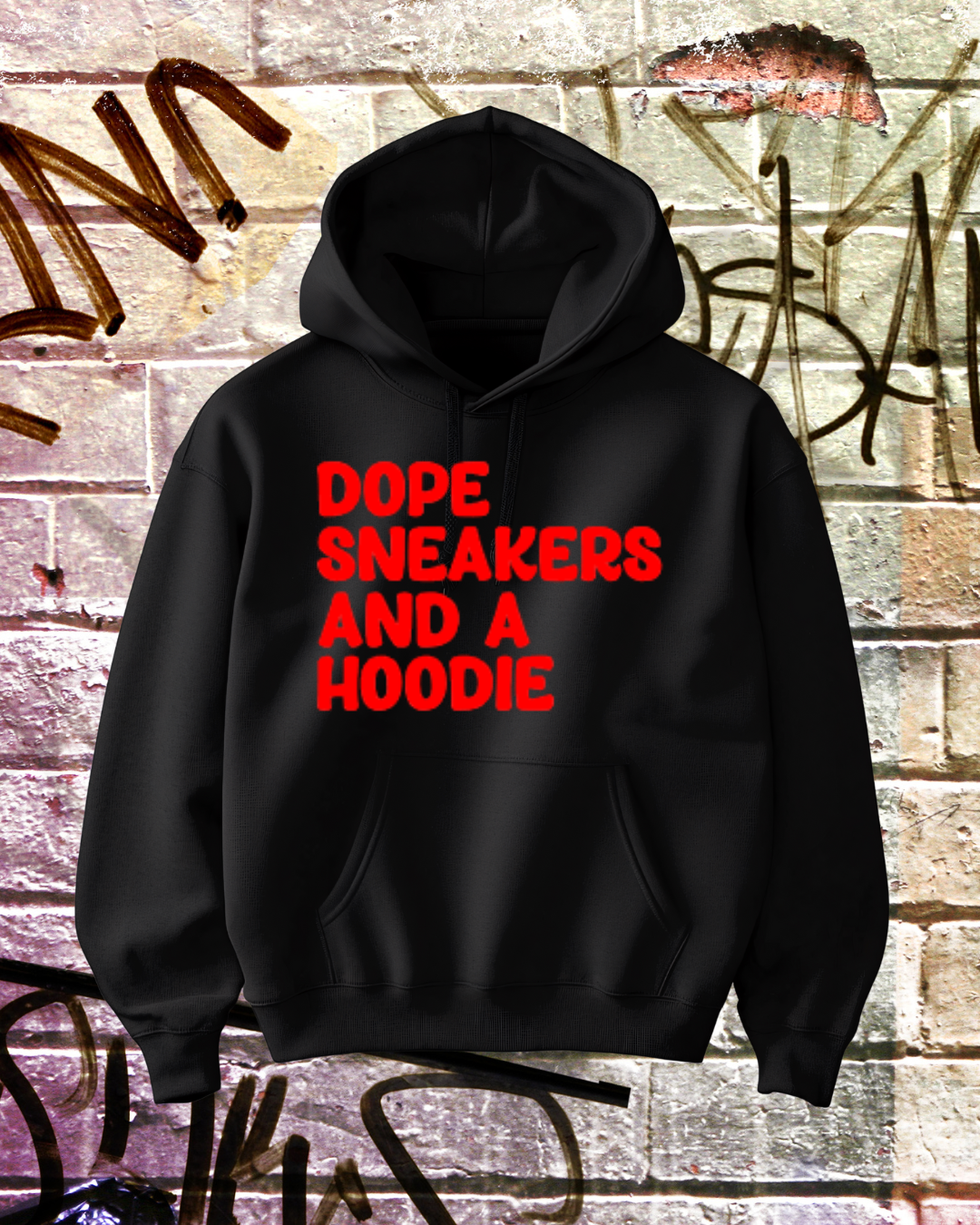 Dope Sneakers & A Hoodie